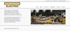 Desktop Screenshot of andersonelectric.net